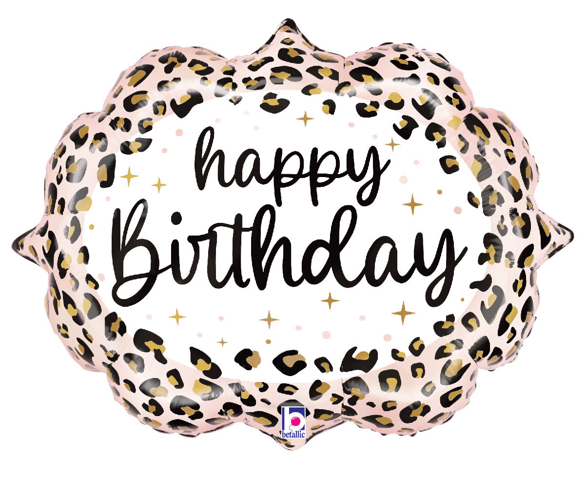 Satin Leopard Birthday