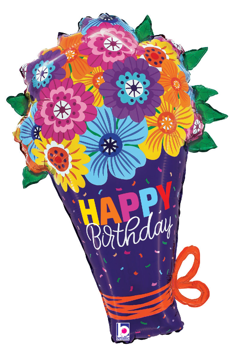 Bold Blooms Birthday Bouquet
