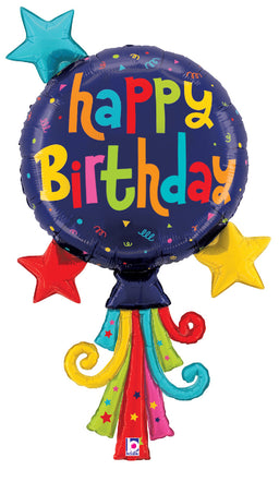 Balloon Streamers Birthday