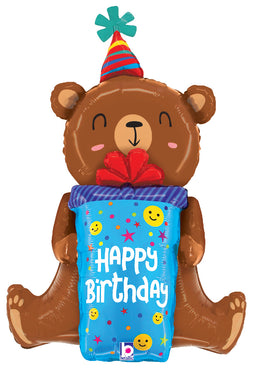 Birthday Smiley Gift Bear