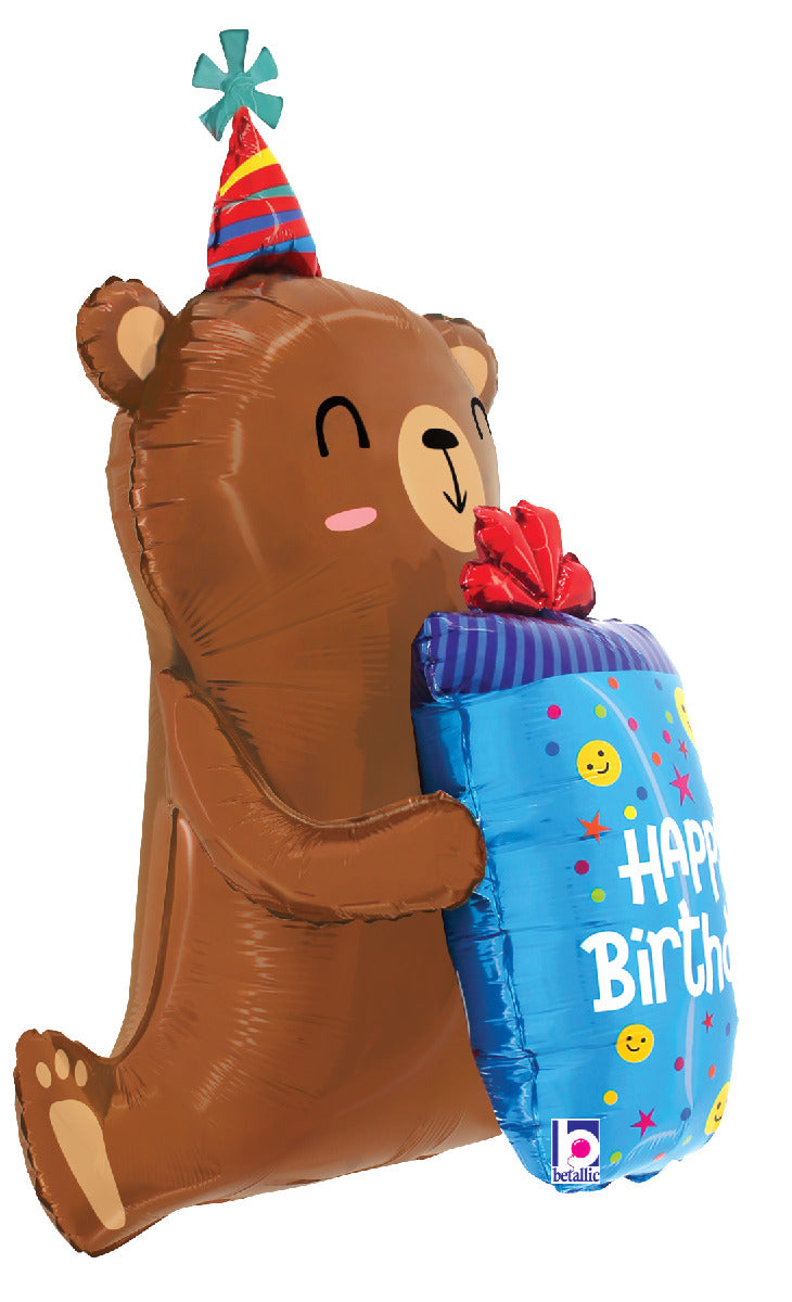 Birthday Smiley Gift Bear