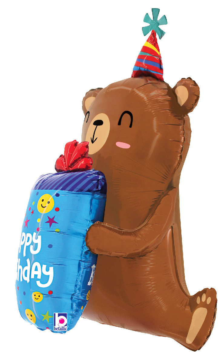 Birthday Smiley Gift Bear