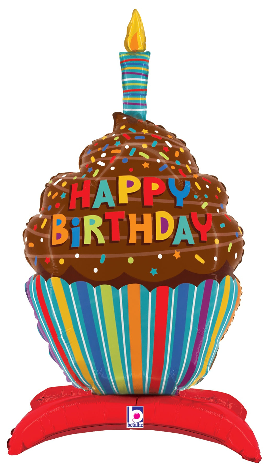 StandUps Birthday Cupcake