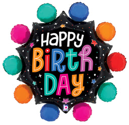 Colorful Circles Birthday