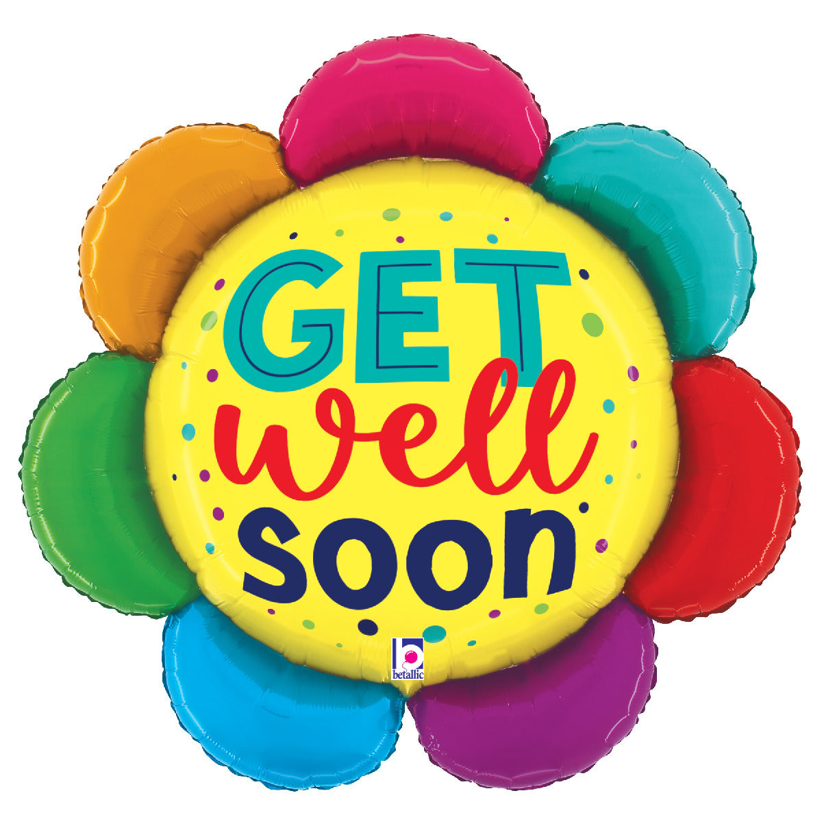 Get Well Colorful Flower