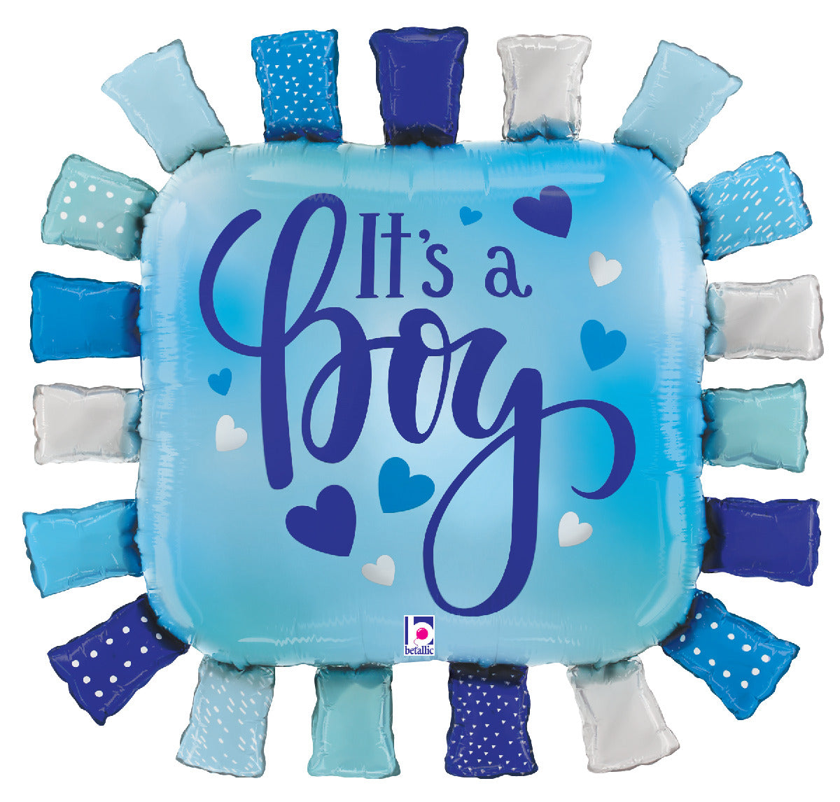 It's a Boy Taggie Square