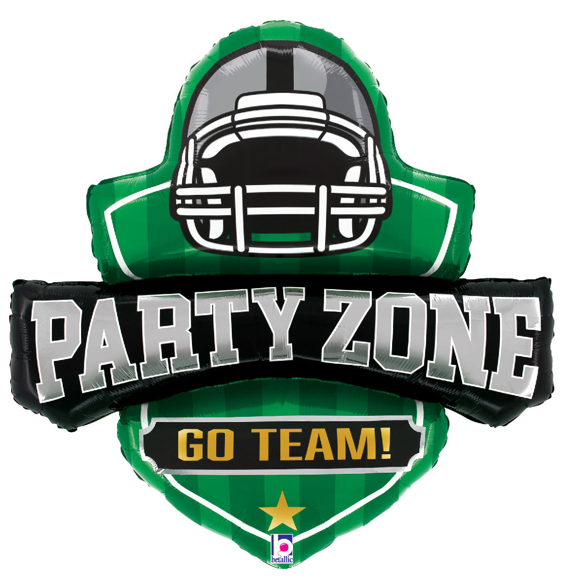 Party Zone Football Insignia