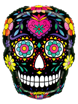Mighty Black Sugar Skull