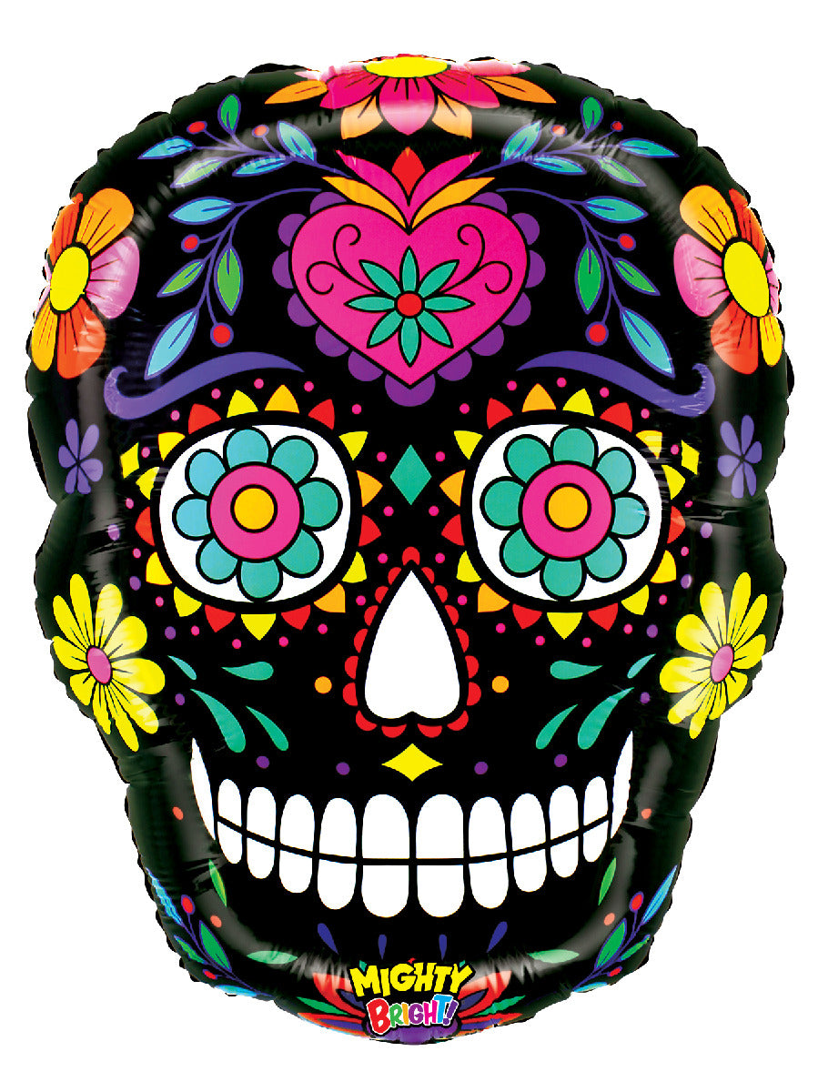 Mighty Black Sugar Skull