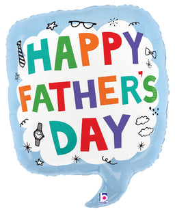 Father's Day Speech Bubble