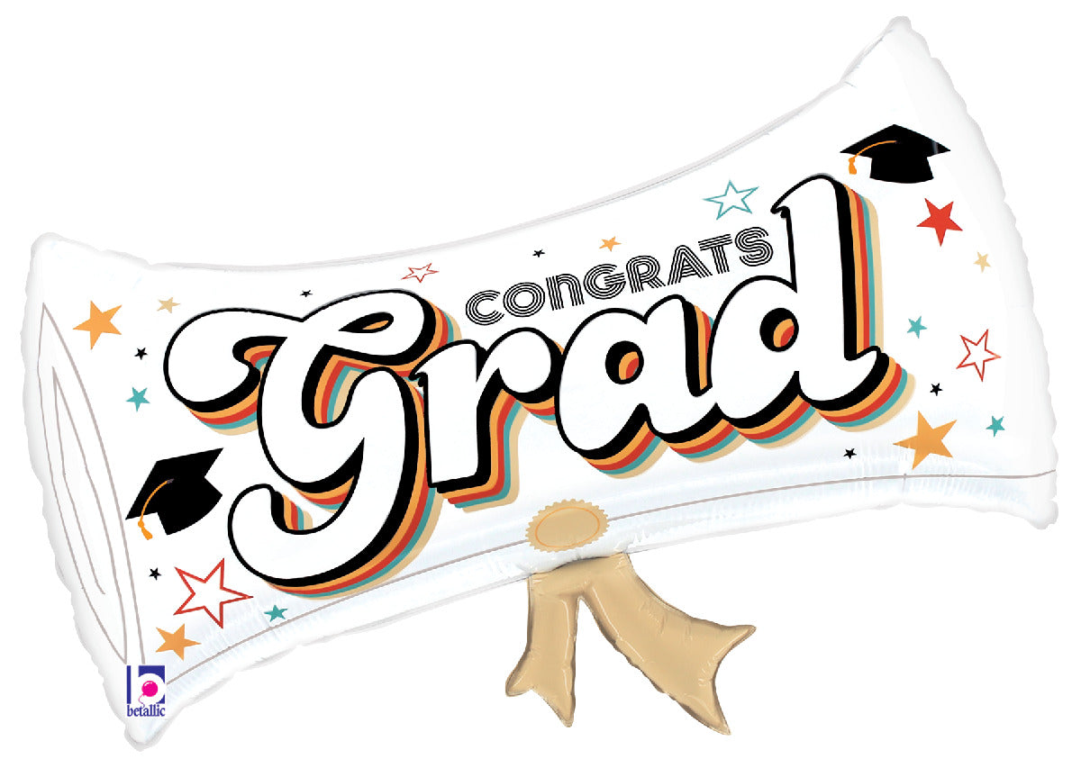 Retro Grad Diploma