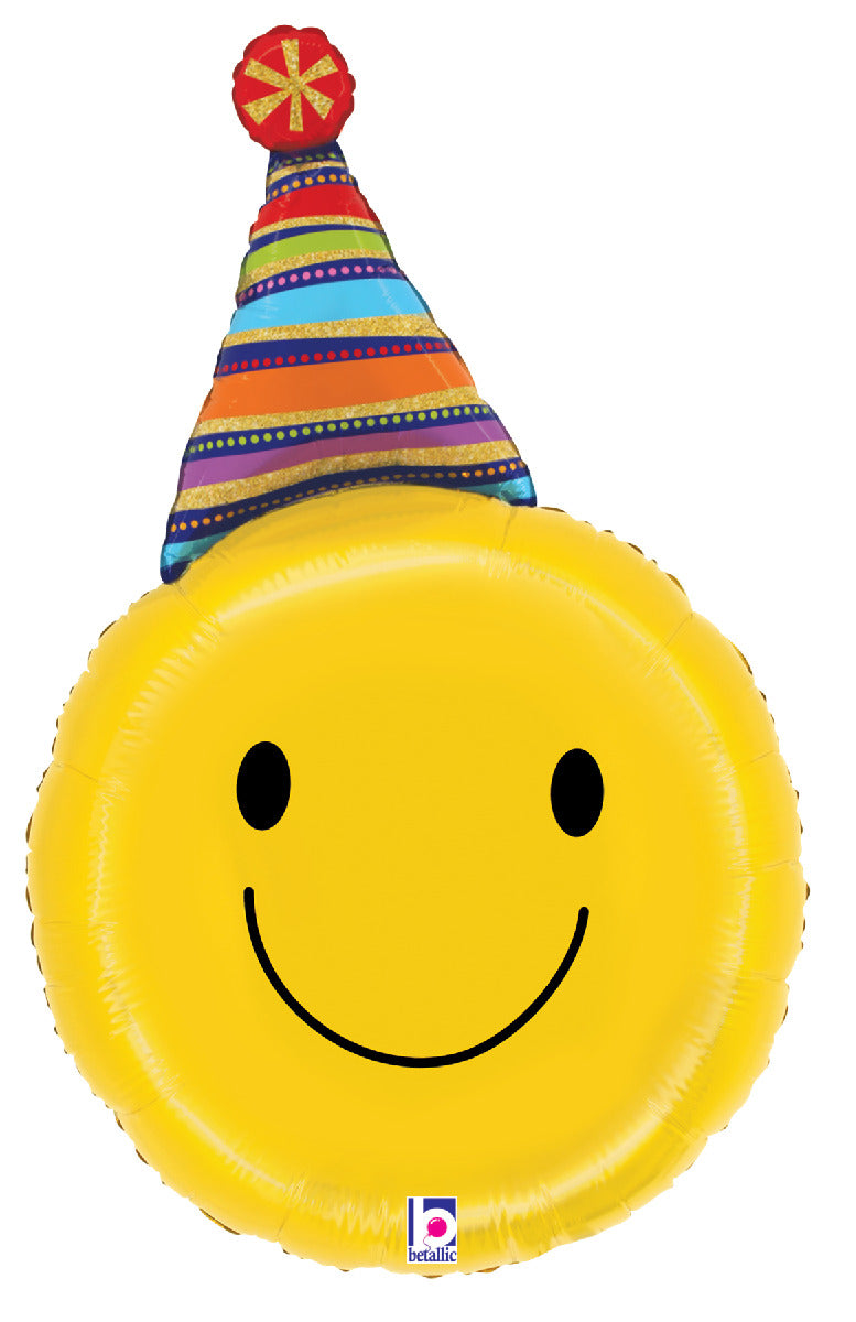 Party Hat Smiley Face