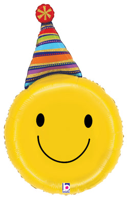 Party Hat Smiley Face