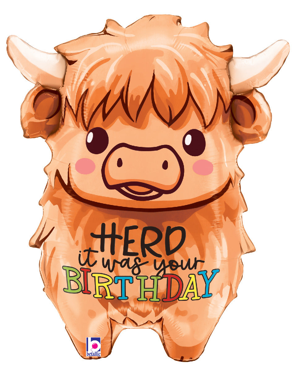 Highland Cow Birthday