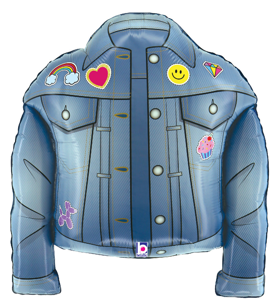Birthday Patches Denim Jacket