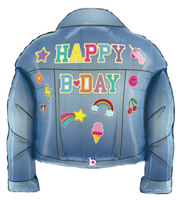 Birthday Patches Denim Jacket