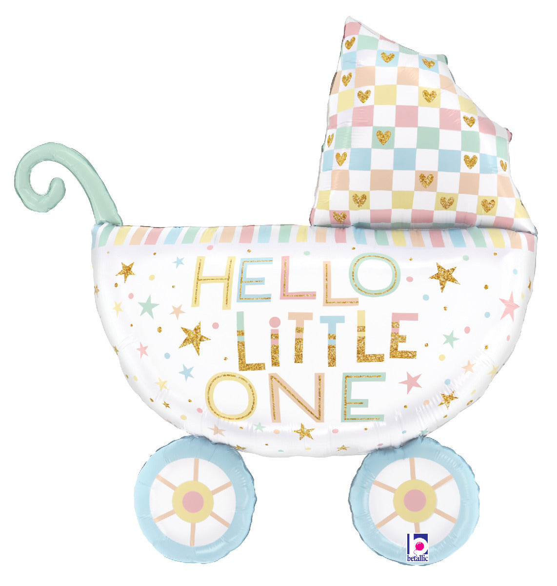 Pastel Baby Carriage