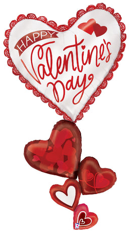Special Delivery Satin Hearts