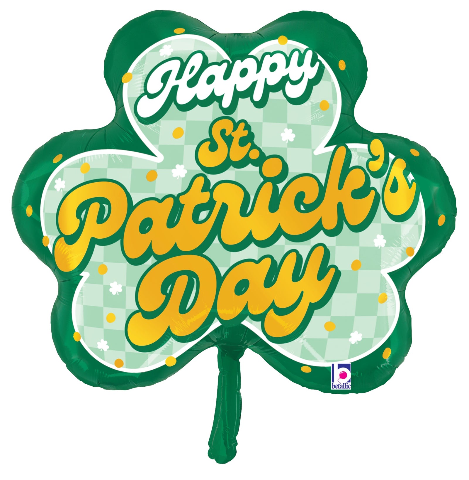 St. Pat's Checkered Shamrock