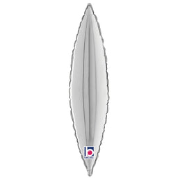 Tapered Leaf Silver