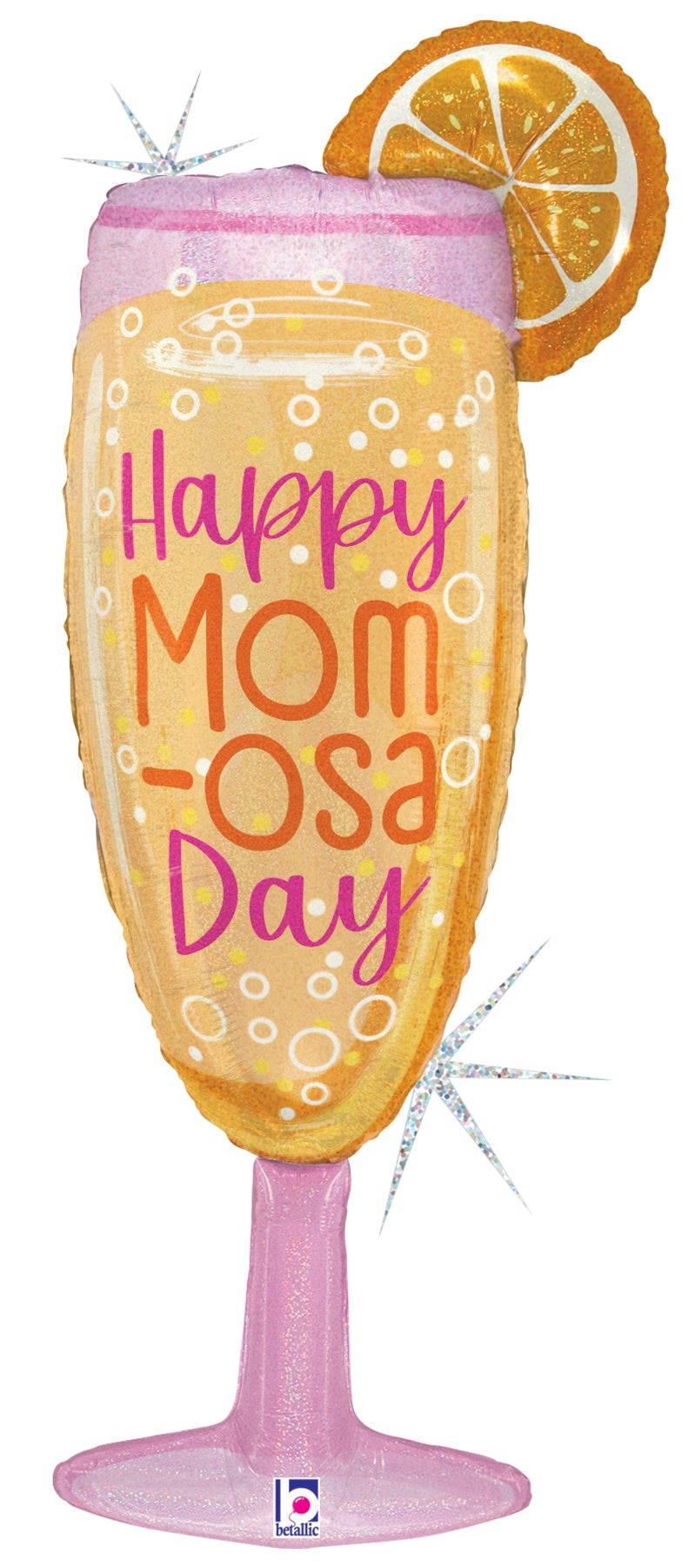 Mom-osa Champagne Glass