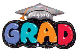 Congrats Grad Balloon Letters