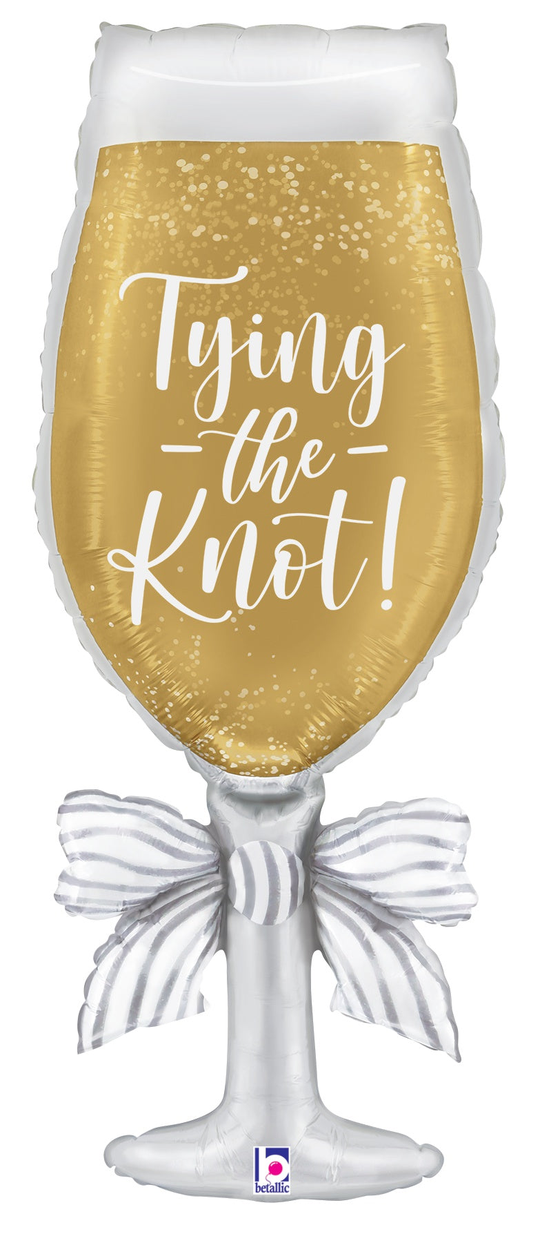 Satin Tying the Knot Champagne