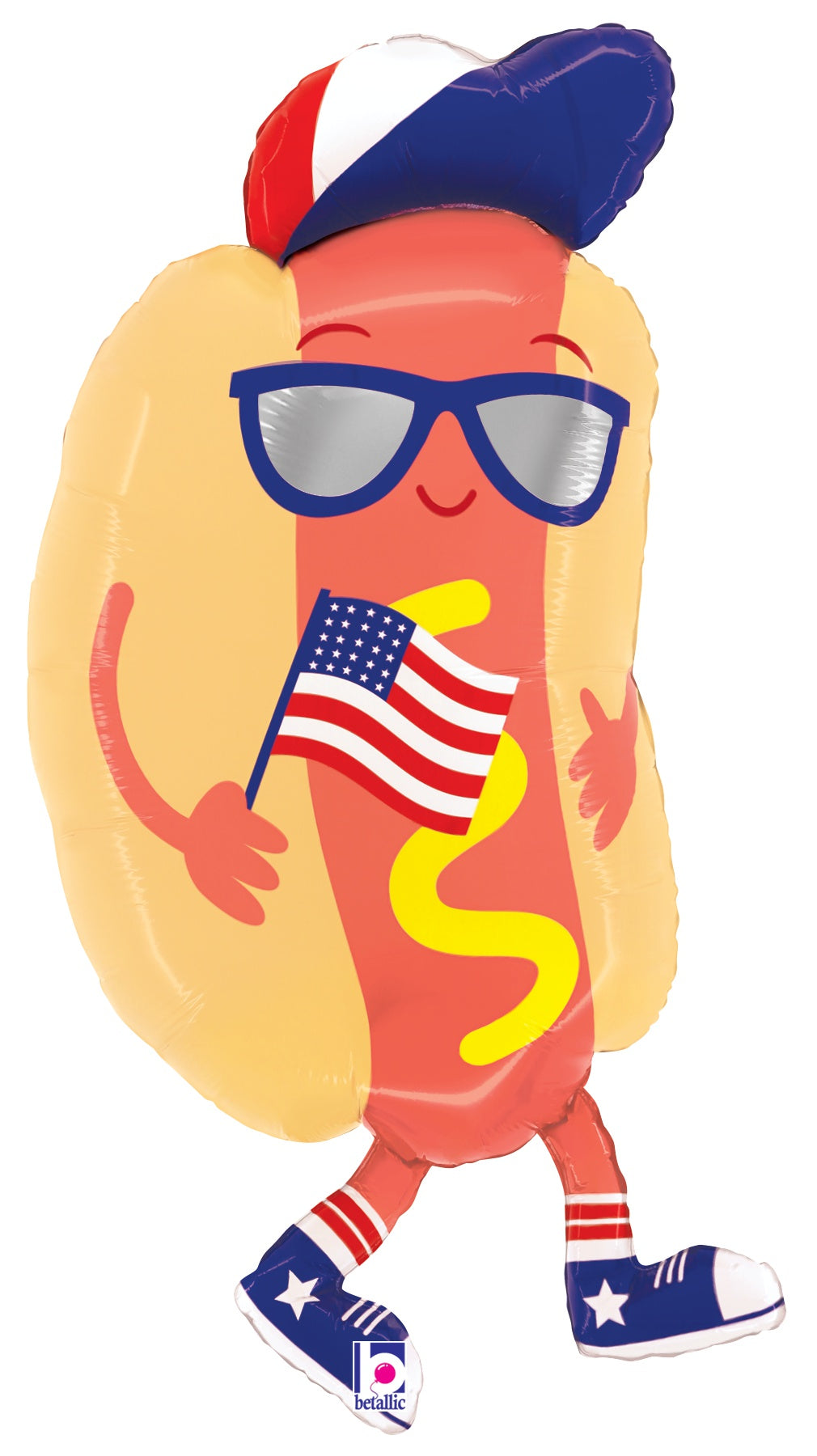 Patriotic Hot Dog