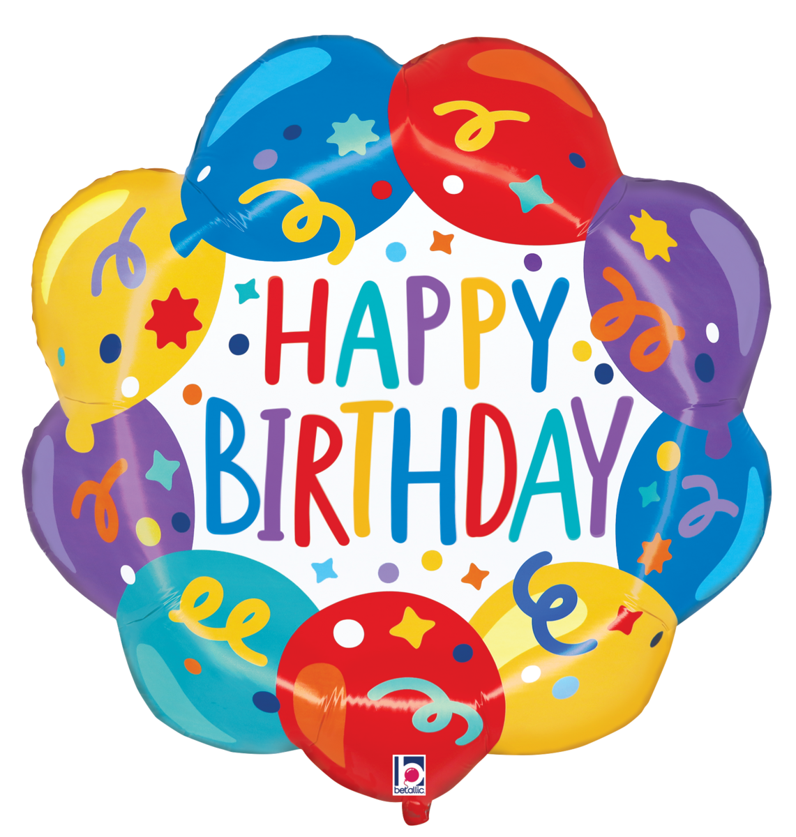 Birthday Balloon Wreath