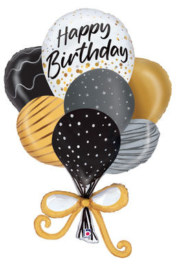 Satin Birthday Balloons