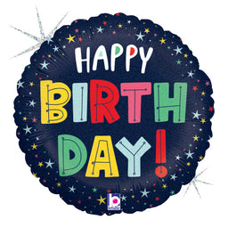 Birthday Colorful Stars