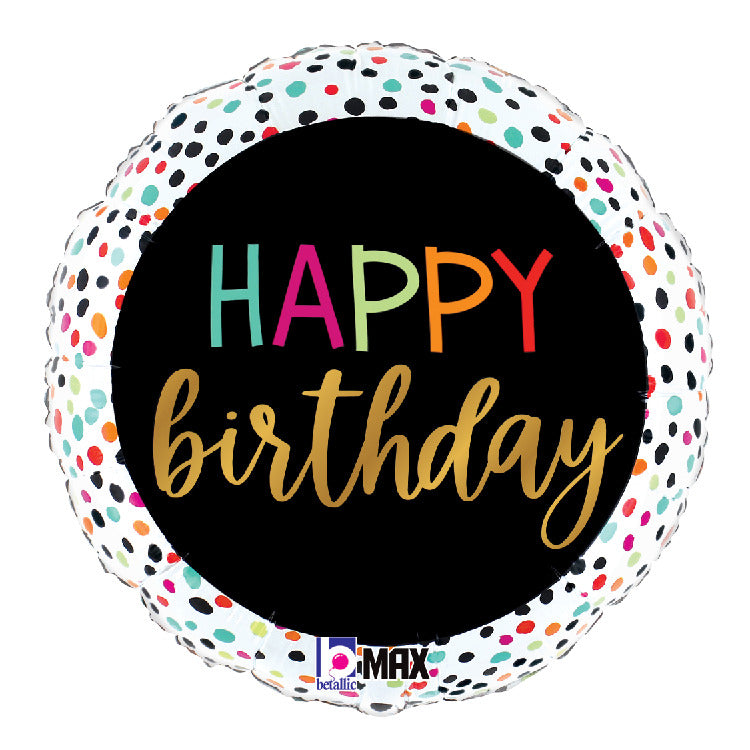 Birthday Colorful Dots
