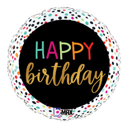 Birthday Colorful Dots