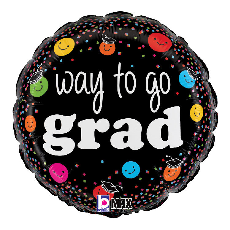 Way To Go Grad Smiley