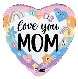 Pastel Rainbow Love Mom