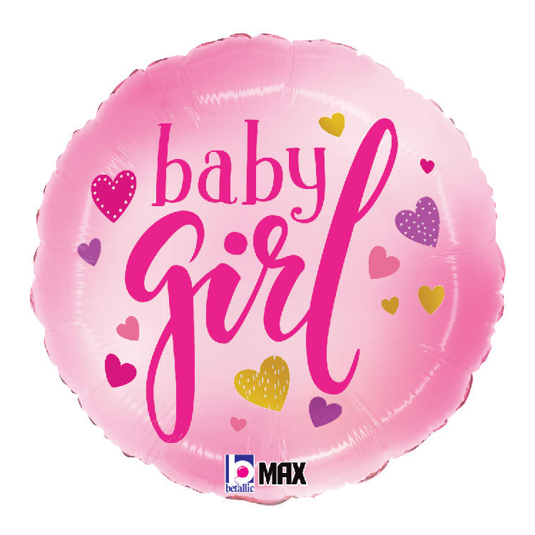 Baby Girl Pink Hearts