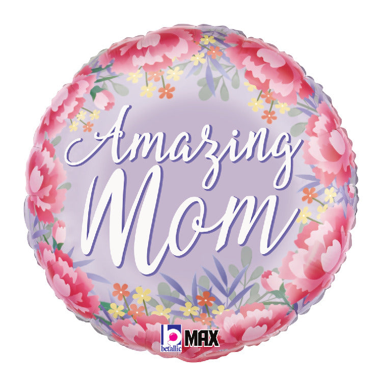 Satin Floral Amazing Mom