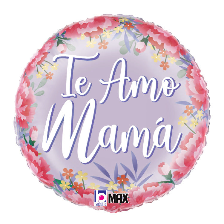 Satén Floral Te Amo Mamá