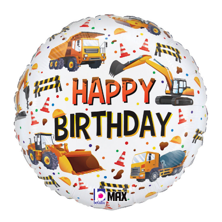Construction Equipment Birthday