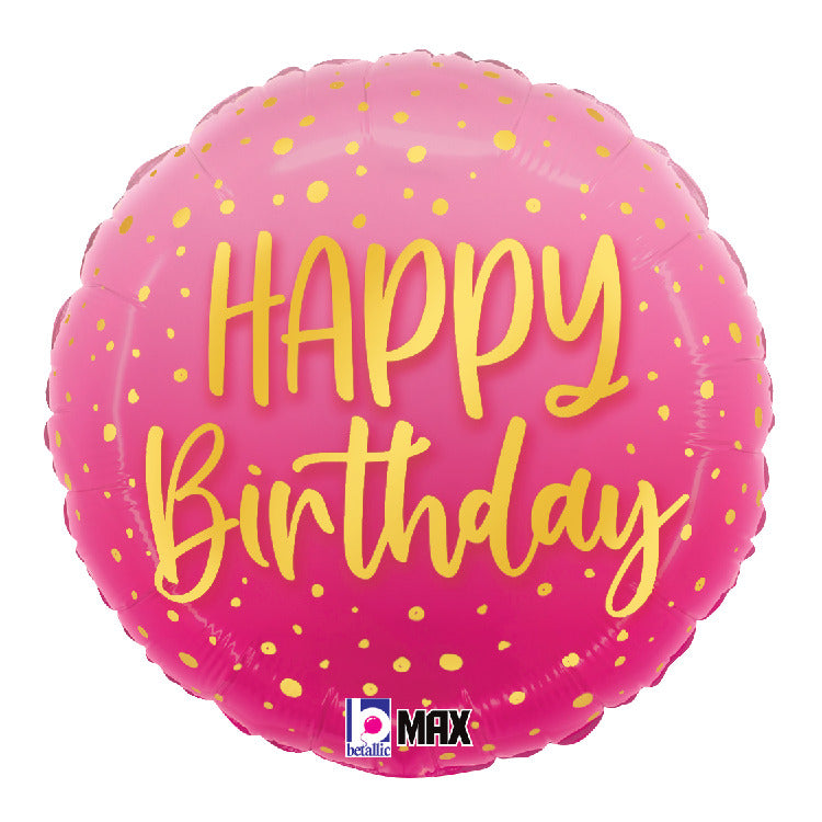 Pink Happy Birthday