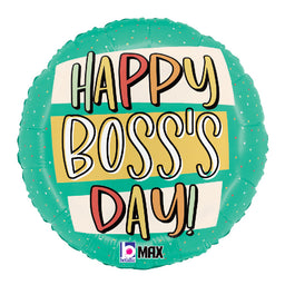 Boss's Day Banner Dots