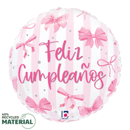 Moños Rosas de Cumpleaños (Pink Bow Birthday)