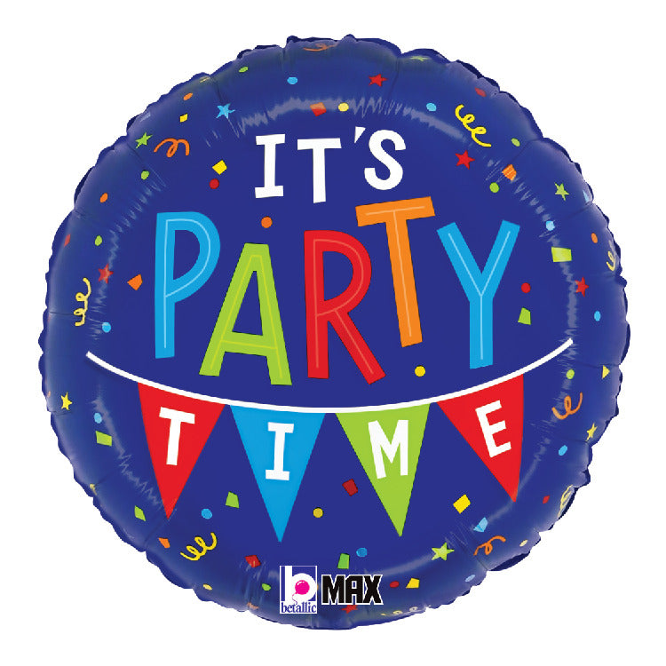 Party Time Confetti Banner