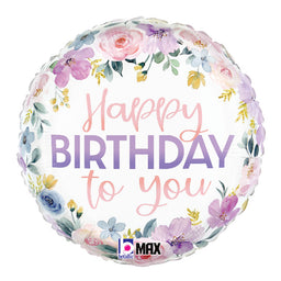 Floral Watercolor Birthday