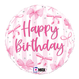 Pretty Pink Bow Birthday