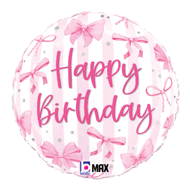 Pretty Pink Bow Birthday