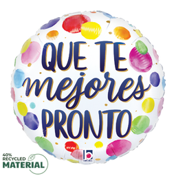 Puntos de Acuarela Que Te Mejores (Watercolor Get Well)