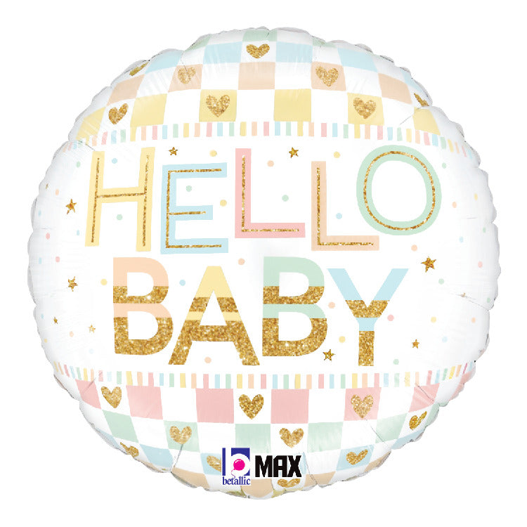 Pastel Hello Baby