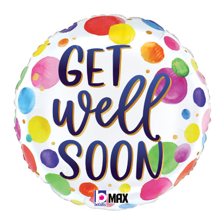Get Well Watercolor Dots