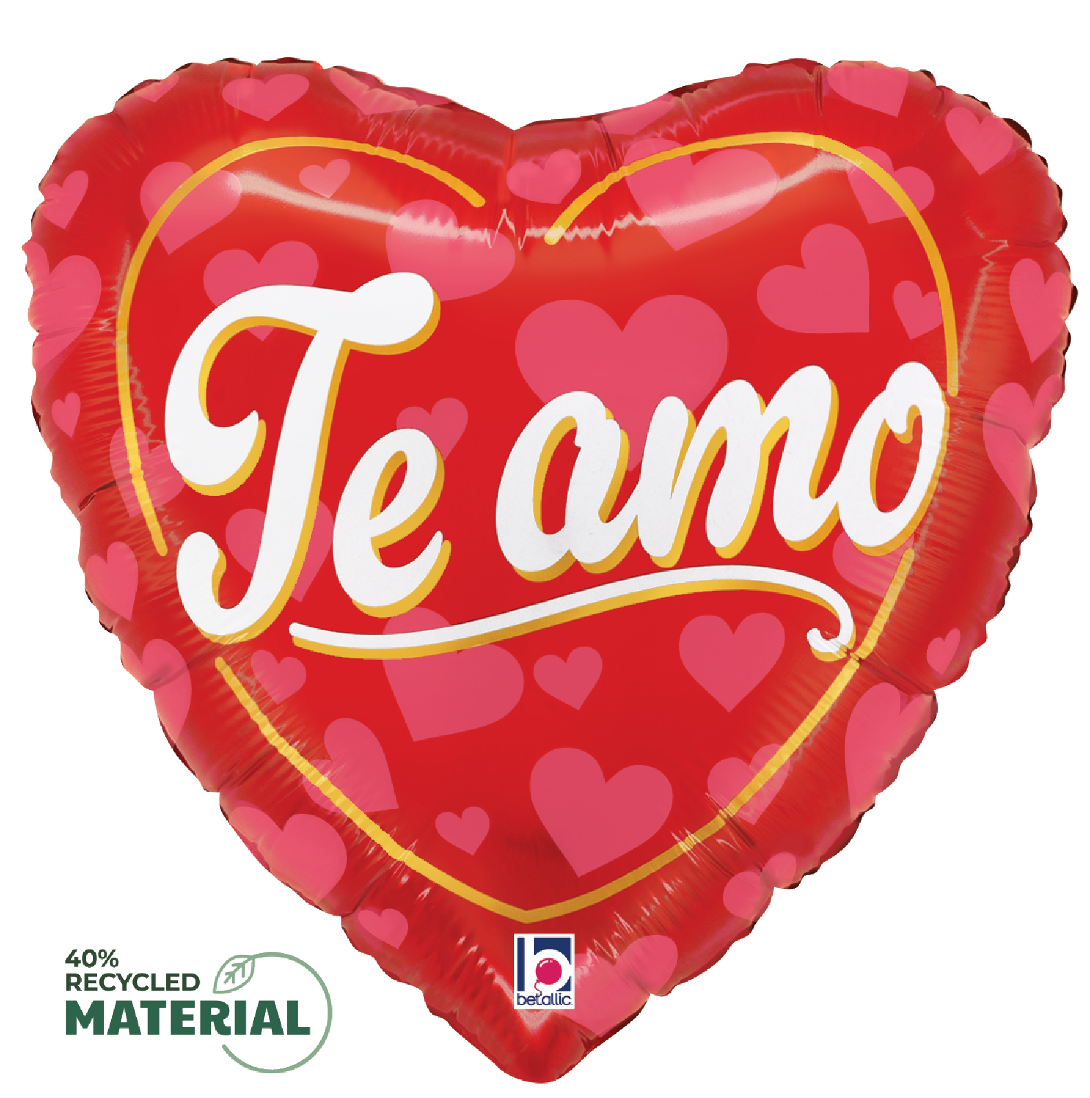 Te Amo Corazones Clásicos (Love You Classic Hearts)